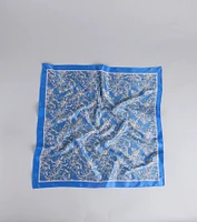 Cause A Stir Floral Satin Scarf
