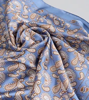 Summer Muse Paisley Satin Scarf