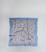 Summer Muse Paisley Satin Scarf