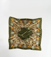 Pretty Paisley Satin Scarf