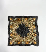 Pretty Paisley Satin Scarf