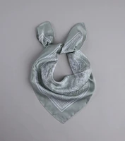 Country Chic Bandana Print Satin Scarf