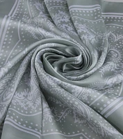 Country Chic Bandana Print Satin Scarf