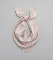 Country Chic Bandana Print Satin Scarf