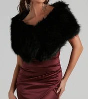 Ms. Diva Faux Fur Shawl