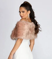 Ms. Diva Faux Fur Shawl