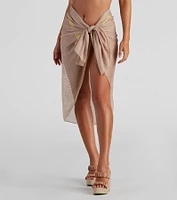 Wrapped Sultry Style Cover-Up