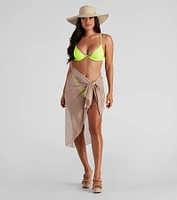 Wrapped Sultry Style Cover-Up