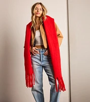 Layered Luxe Oversized Blanket Scarf