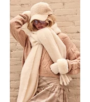 Layered Luxe Oversized Fringe Scarf