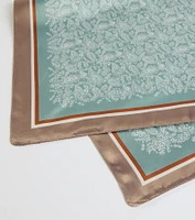 Chic And Breezy Paisley Satin Scarf