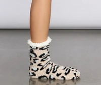 Toasty Toes Non-Slip Fuzzy Socks