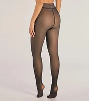 Essential Sheer Faux Fleece Tights
