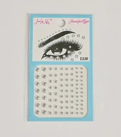 Sparkle And Glow Clear Adhesive Face Gems