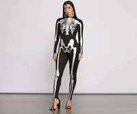 Ghoul and Glam Skeleton Face Gems