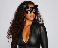 Feline Instincts Halloween Cat Mask