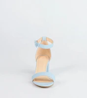 Chic Steps Low Block Heels