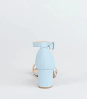 Chic Steps Low Block Heels