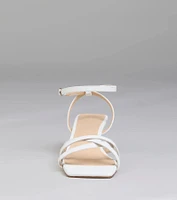 Everyday Slay Strappy Kitten Heels
