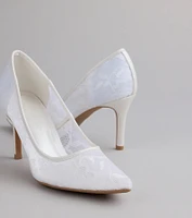 Romance Always Lace Stiletto Pumps