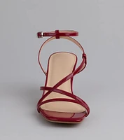 Simply Stunning Strappy Kitten Heels