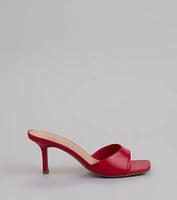 Glam Stunner Stiletto Mules