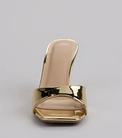 Glam Stunner Stiletto Mules