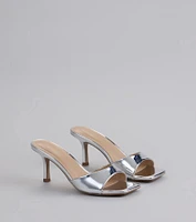 Glam Stunner Stiletto Mules