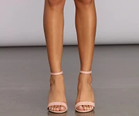 Smooth And Sleek Block Heels