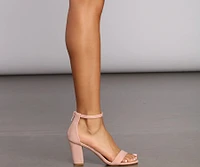 Smooth And Sleek Block Heels