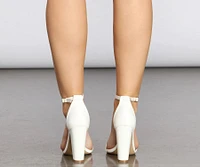 Glow The Dark Block Heels