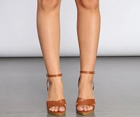 Stay Stacked Platform Heels