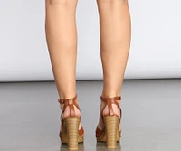 Stay Stacked Platform Heels
