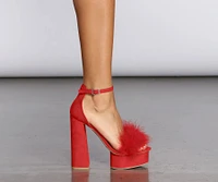 Boo Thang Block Heel Platform