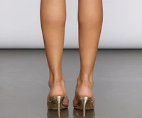 Into It Kitten Heel Mules