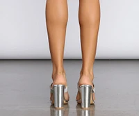 Razzle Dazzle Rhinestone Mules