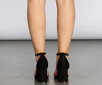 Livin' The Life Square Low Heels