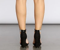 Live For The Shine Rhinestone Heels