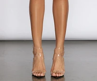 Wrapped Up Stiletto Heels