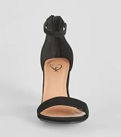 Smooth And Sleek Block Heels