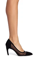 Meshy Moves Stiletto Pump