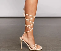 Strappy And Stunning Stiletto Heels