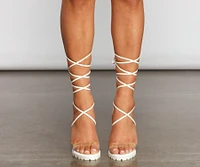 The Next Level Lug Platform Heels