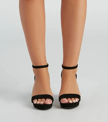 Always On Trend Platform Block Heels