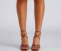 Chic Desire Strappy Stiletto Heels