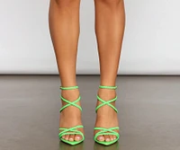 Gorgeous Glow Neon Stiletto Heels