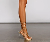 Strut It Out Strappy Stiletto Heels