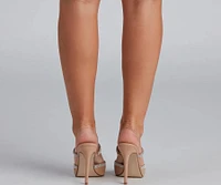 Classy Shine Rhinestone Stiletto Pumps