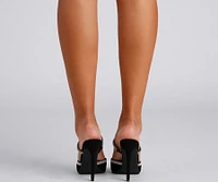 Classy Shine Rhinestone Stiletto Pumps