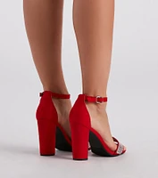 A Little Dazzle Rhinestone Heels